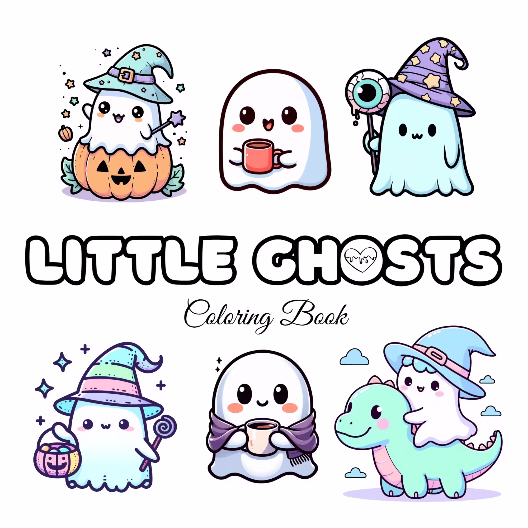 little sweeties cute friends coloring book availbale at amazon